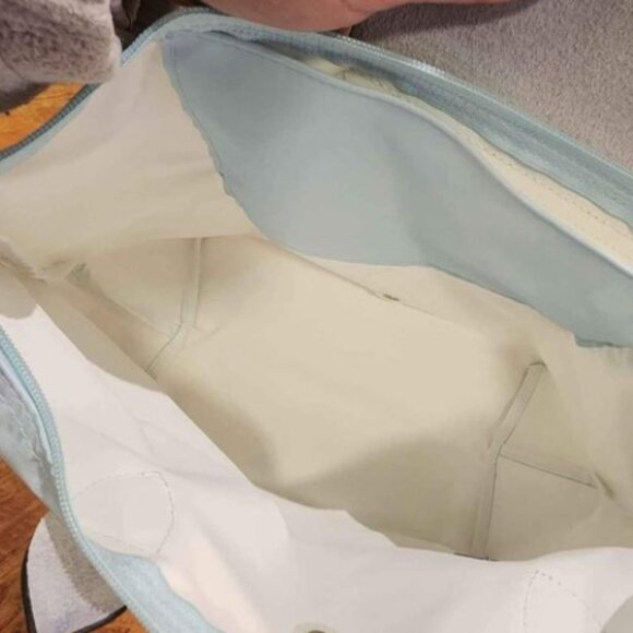 Longchamp Small Le Pliage - Pastel Blue - Picture 3 of 3